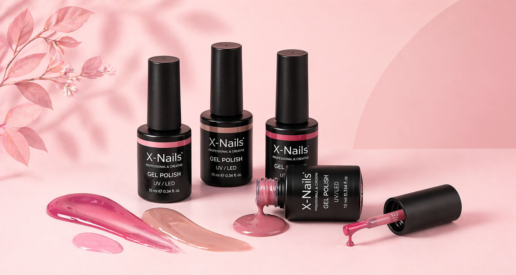 Barevné gel laky na nehty