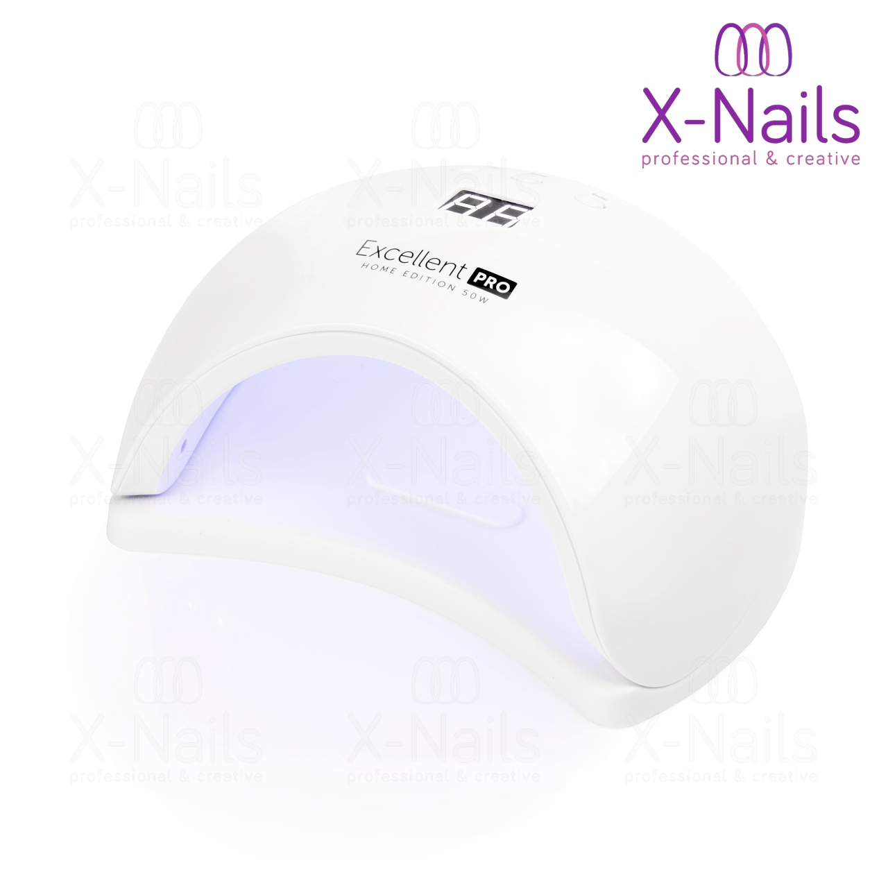 X-NAILS duální UVLED lampa na nehty 50W – EXCELLENT PRO HOME EDITION