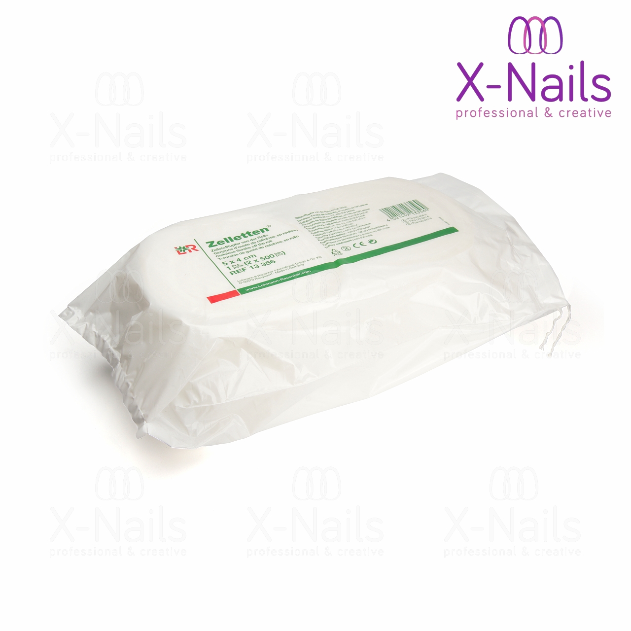 Čistící papírové polštářky - BUNIČINA NA NEHTY 1000 ks