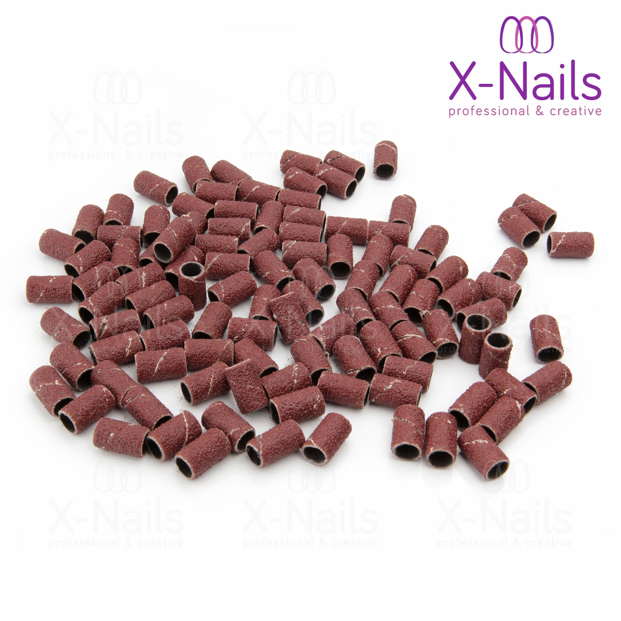 Náhradní brusné válečky na nehty – BRUSNÉ VÁLEČKY 60" EXTRA HRUBÉ, 10 ks