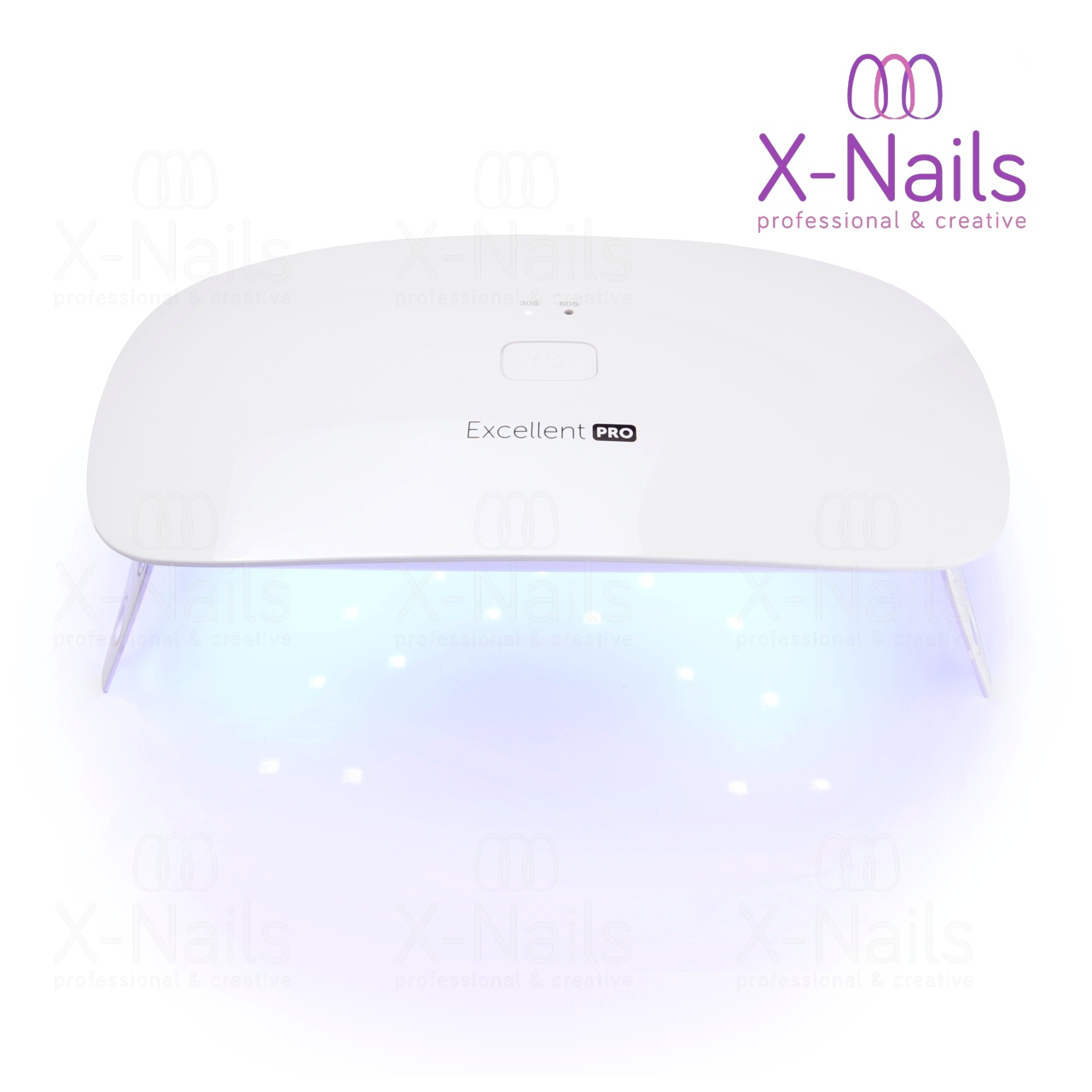 X-NAILS duální UV/LED lampa na nehty 24W – SUN PLUS WHITE