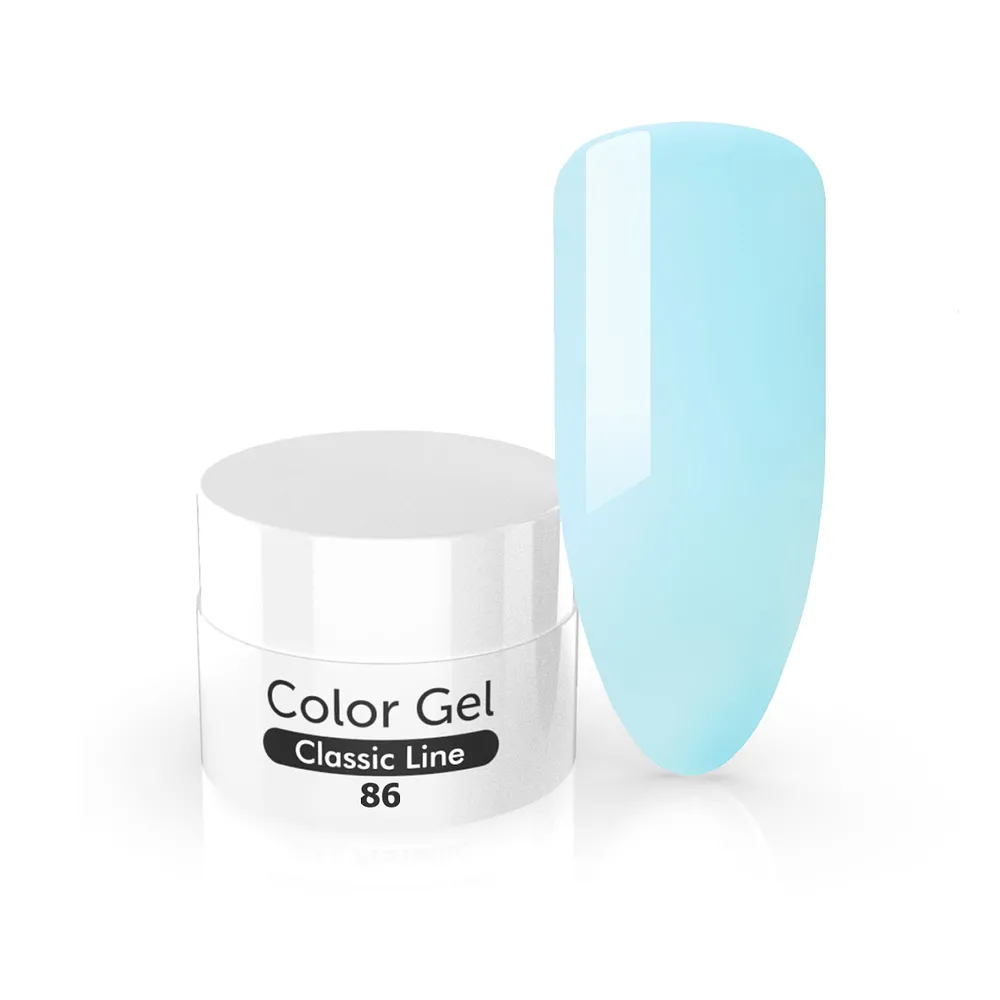 X-NAILS barevný UV gel Classic Line, 5 ml - BABY BLUE