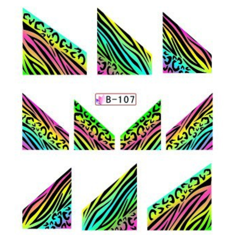 Vodolepky na nehty pro francouzskou manikúru - FRENCH B-107