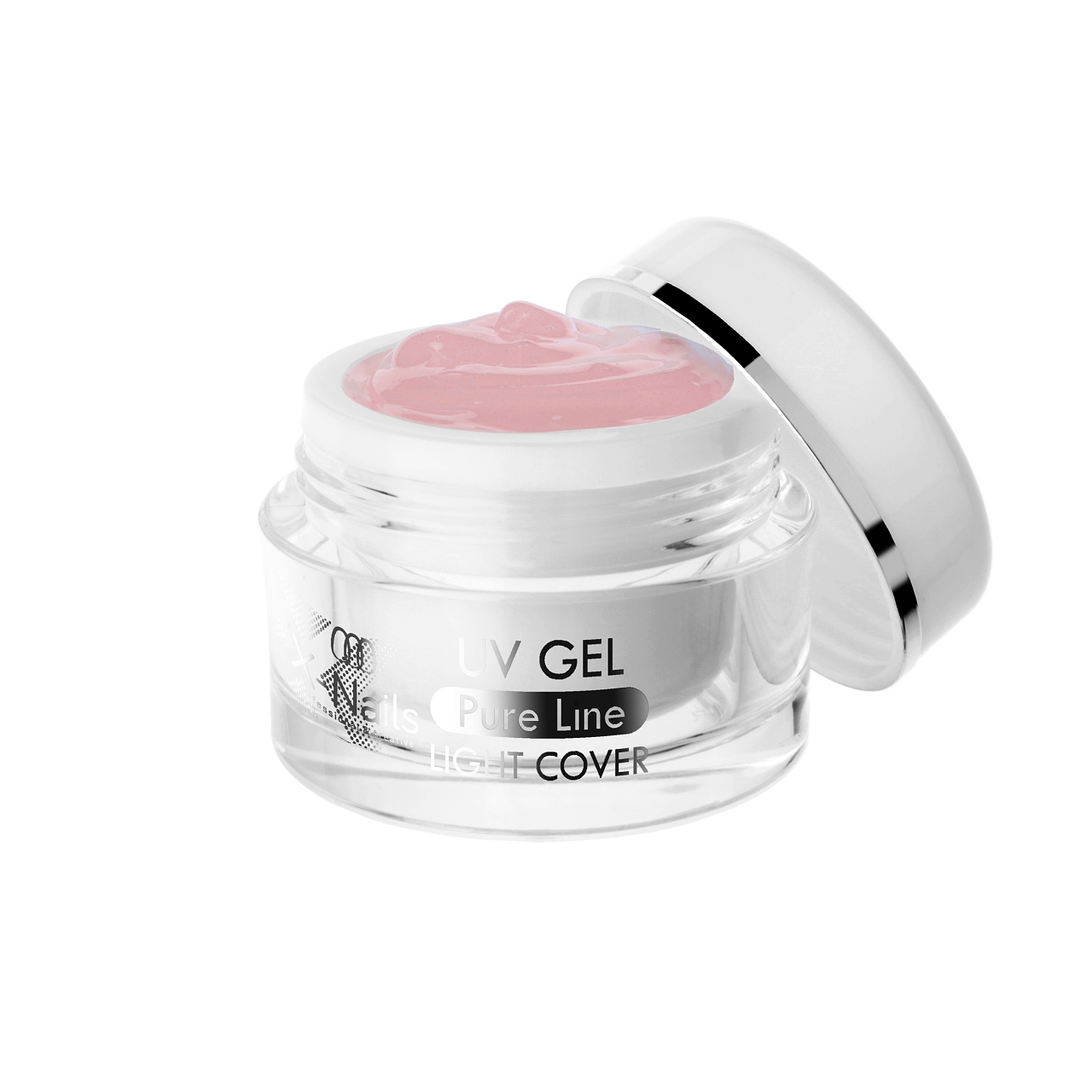 Jednofázový UV gel Pure line, 5ml – COVER LIGHT (decentní neutrální nude kamuflážní gel, vhodný pro babyboomer a francouzskou manikúru)