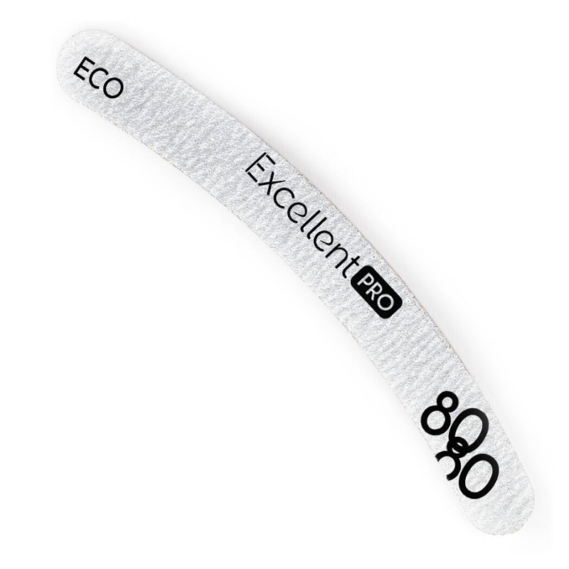 Pilník na nehty ECO Excellent – BANÁN 80/80 (extra hrubý pilník)