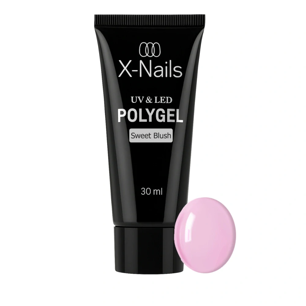 HEMA/DI-HEMA FREE UV/LED polygel v tubě 30 ml - SWEET BLUSH (jemně růžový, mléčný odstín)