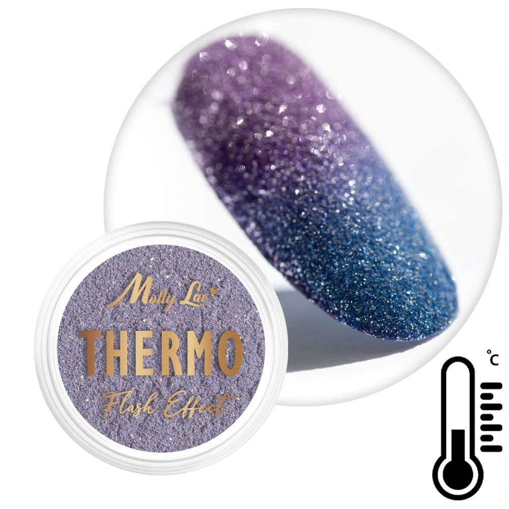 Efektový nehtový prach - Thermo Flash Effect 05 (efektový pigment, který mění barvu)