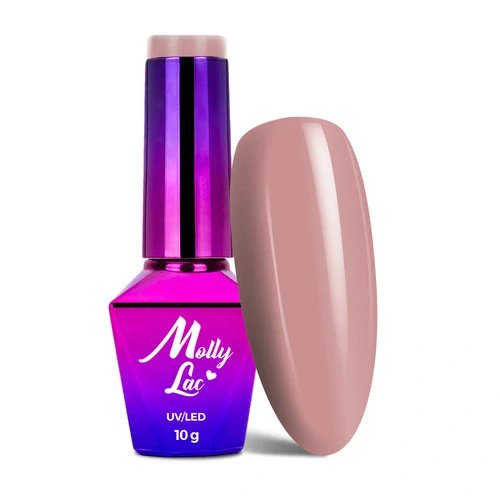 MollyLac gel lak Skin & Make-up 10g - Natural - tělový nude gel lak