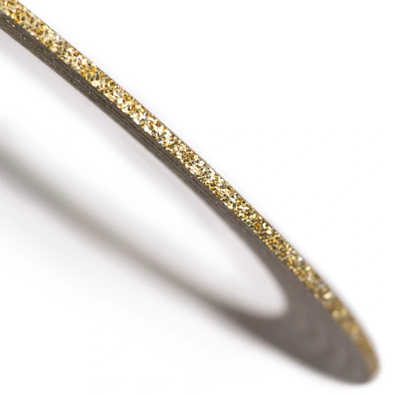 Samolepící zdobící páska na nehty glitrová - GLITTER ZLATÁ 10