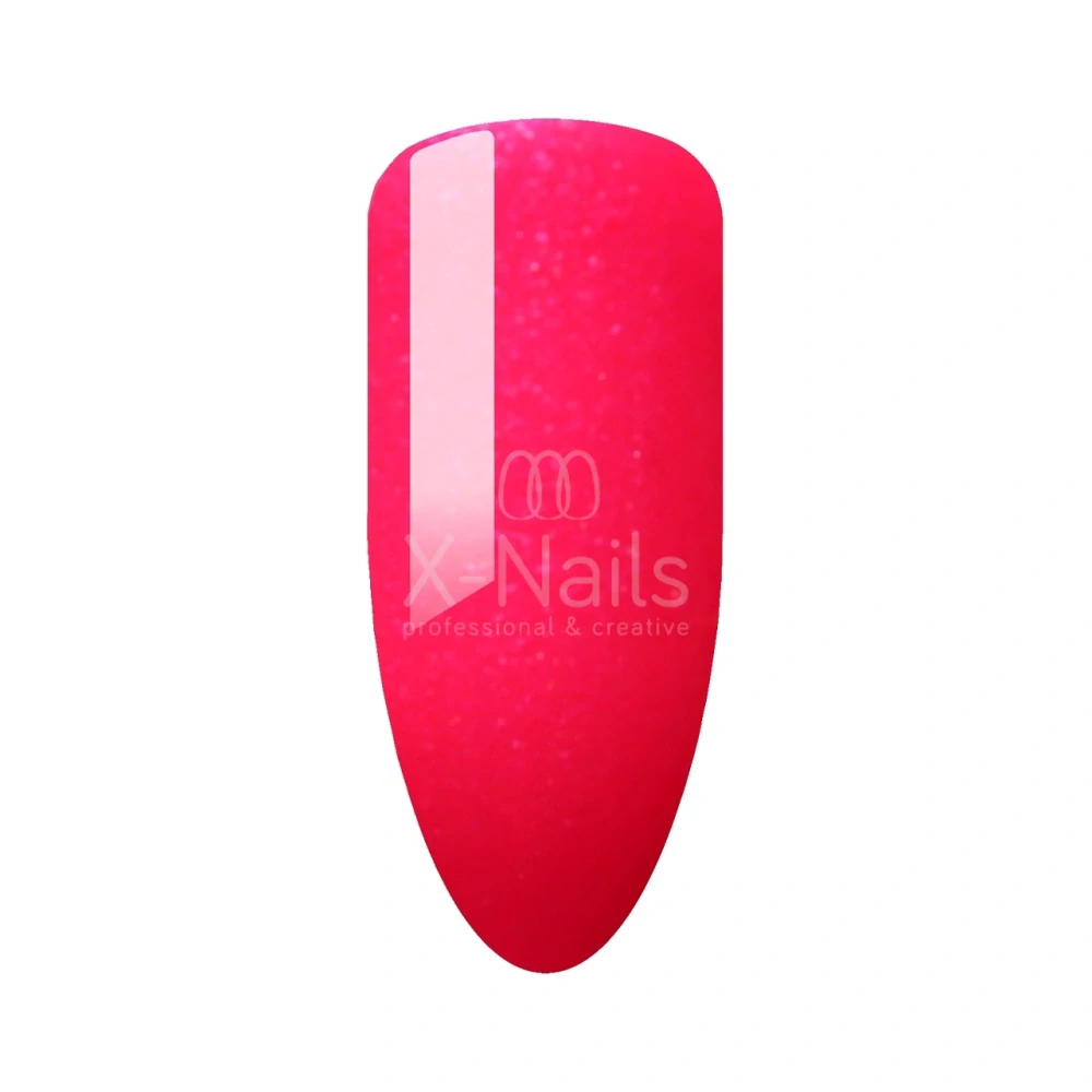 Gel lak Iconic line, 6g – SHIMMER CERISE (sytě růžová s jemným třpytem)