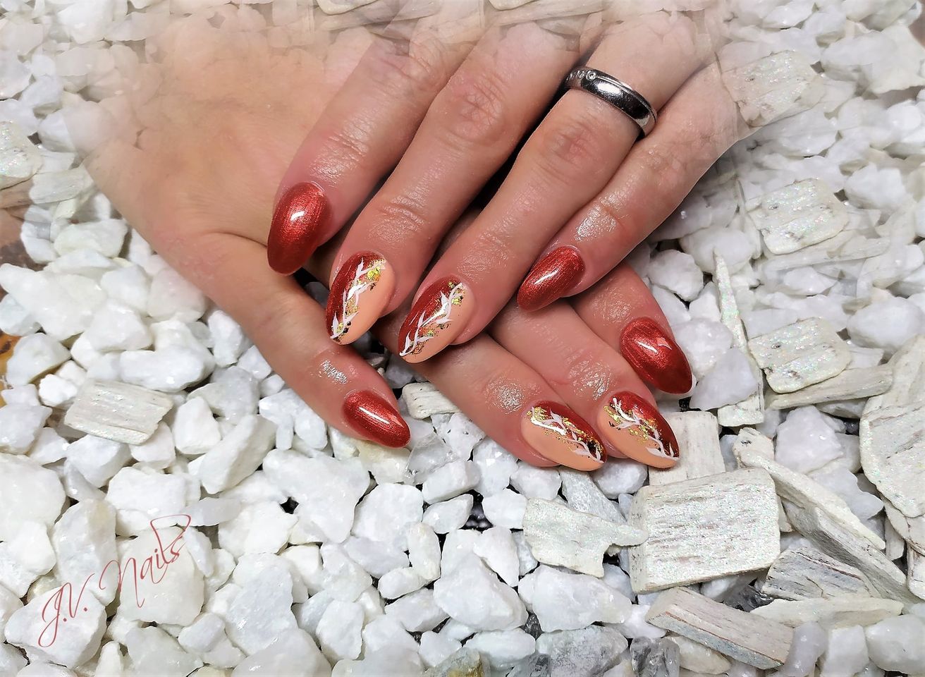 X-NAILS barevný UV gel Pastel Line, 5 ml - PASTEL APRICOT