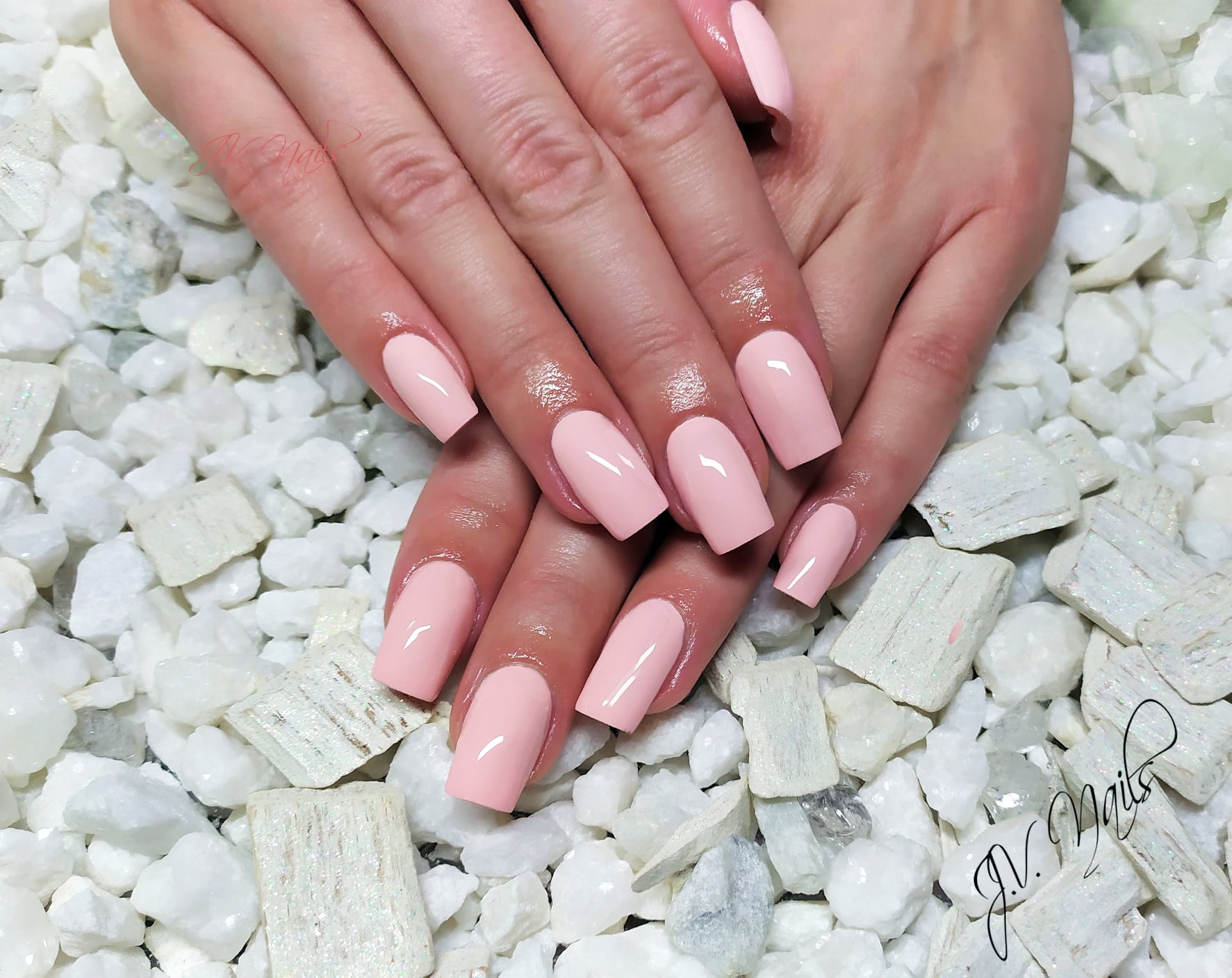 X-NAILS bezvýpotkový UV/LED gel Master Line, 5 ml - GENTLY PINK