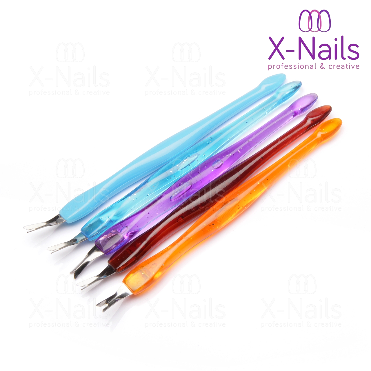 Ořezávač nehtové kůžičky, 1ks – MANIKÚRNÍ VIDLIČKA MIX (náhodný výběr)