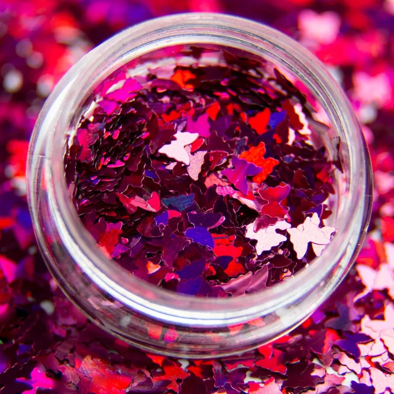 Barevné hologramy na nehty - HOLO MOTÝLCI 06