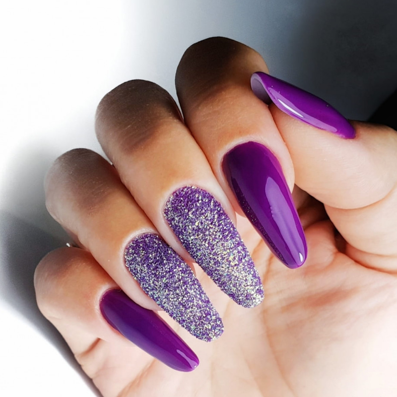 Jemný glitrový prach na nehty - ICELAND 02