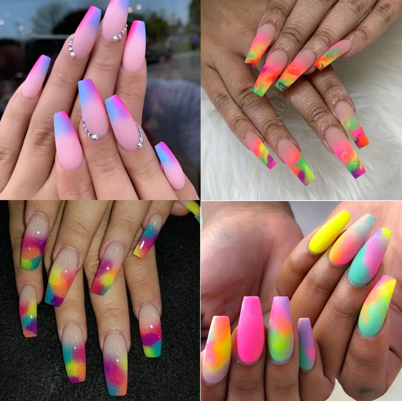 Neonový pigment na nehty pro kouřový efekt – SMOKE EFFECT 01