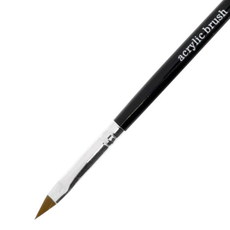 Štětec na akrylovou modeláž, přírodní vlas, č. 4 - PREMIUM BLACK