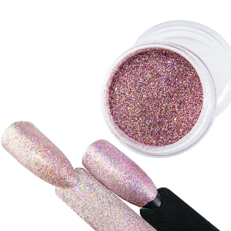 Třpytky na nehty Deja vu 23, 1g (holografický mikro prach pro zdobení nehtů)