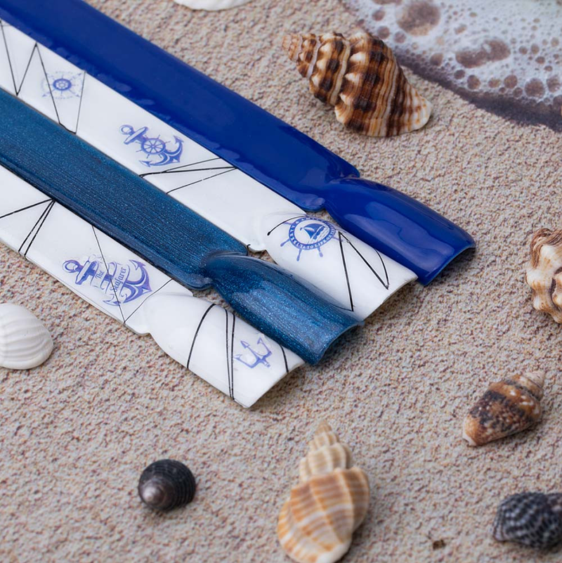 Letní samolepky na nehty - Summer time (ultra tenké samolepky na nehty s letním motivem)