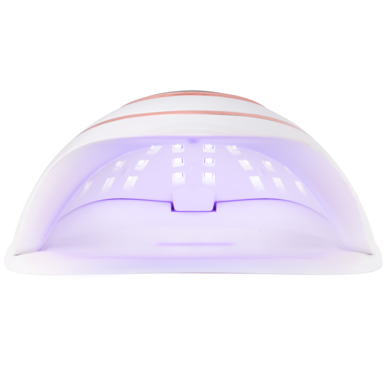 UV/LED lampa na nehty 220 W – Z7 Rose Gold s LCD displejem