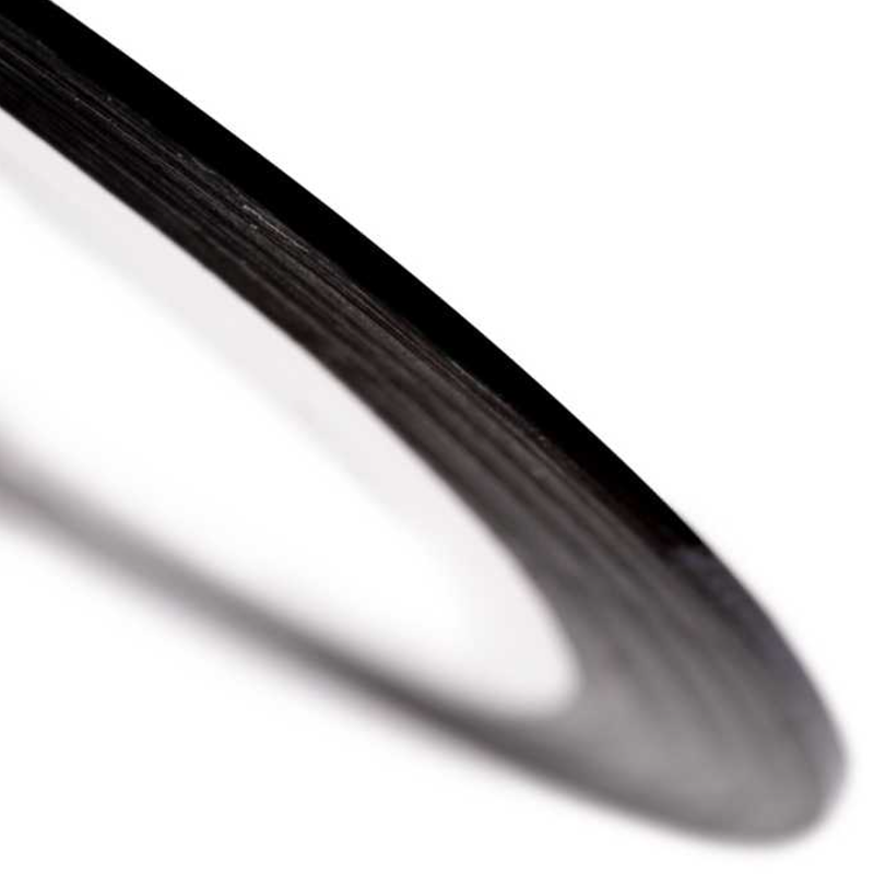 Samolepící zdobicí páska na nehty, 1mm - ČERNÁ 05