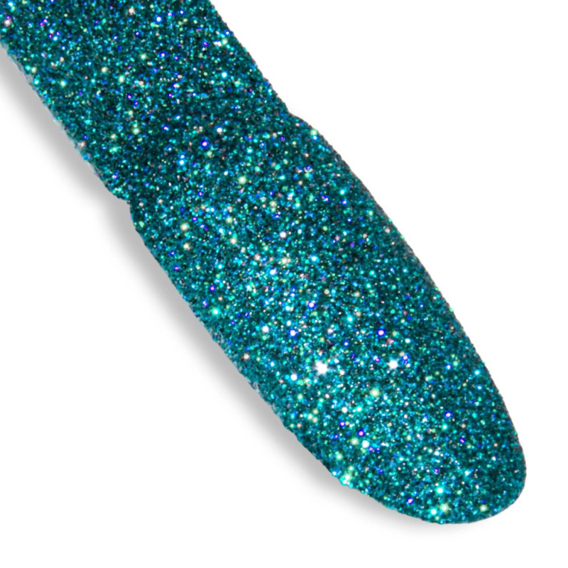 Jemný glitrový prach na nehty - BROKÁT SMARAGDOVÝ