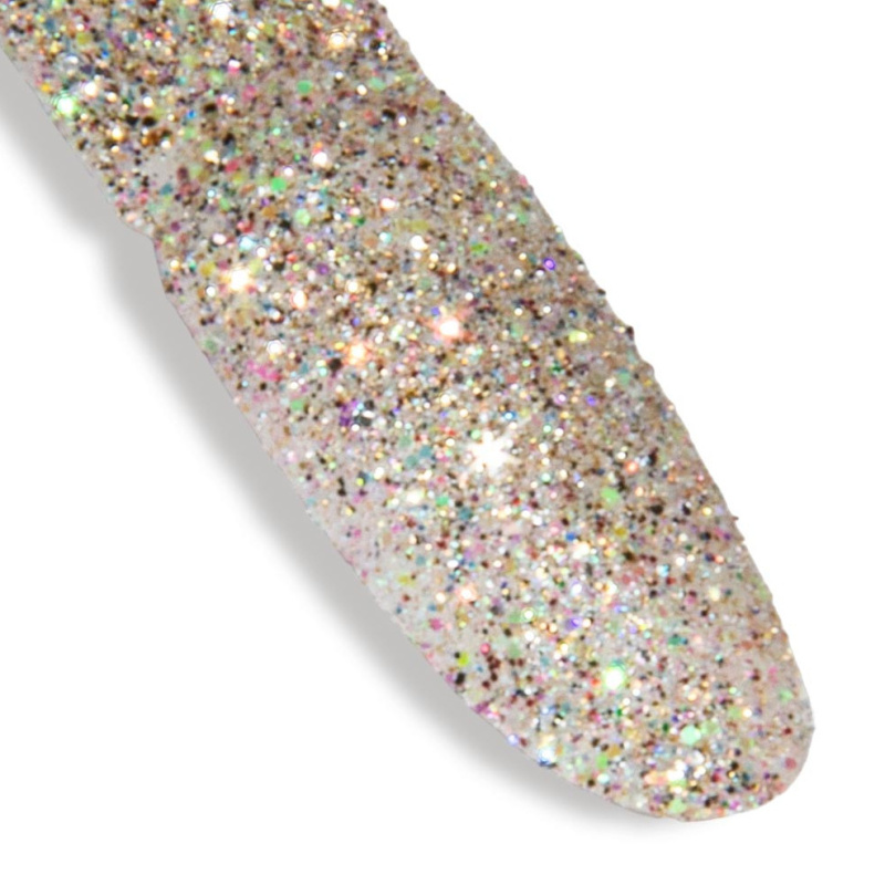 Jemný glitrový prach na nehty - BROKÁT ŠAMPAŇSKÝ