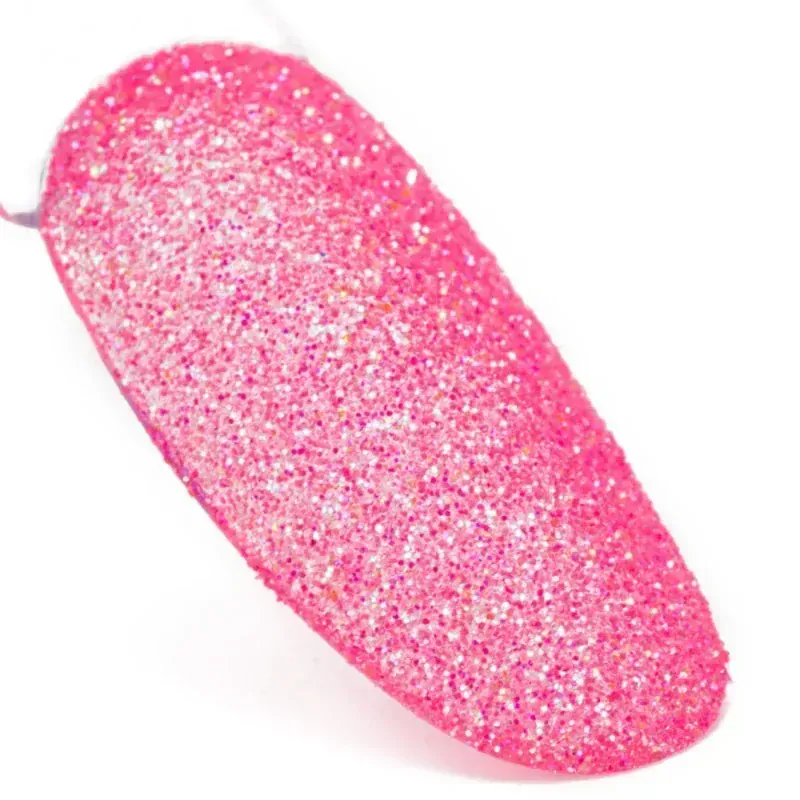 Jemný glitrový brokát na nehty, 1g - Holiday Pink Doll no. 3 (úžasně třpytivý mikro prach)