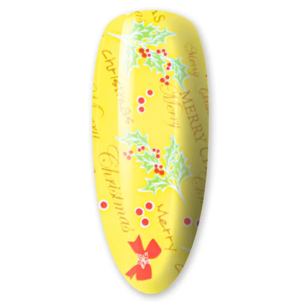 Zdobicí transfer fólie na nehty, 100 cm - VÁNOCE 28