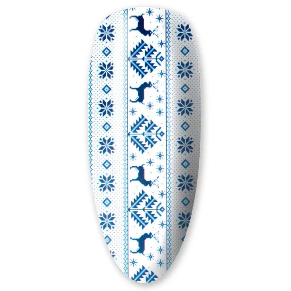 Zdobicí transfer fólie na nehty, 25cm - VÁNOCE 02