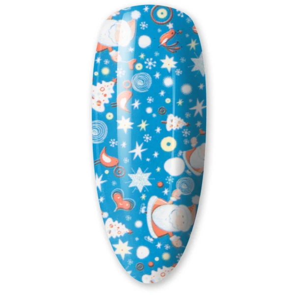 Zdobicí transfer fólie na nehty, 25cm - VÁNOCE 03