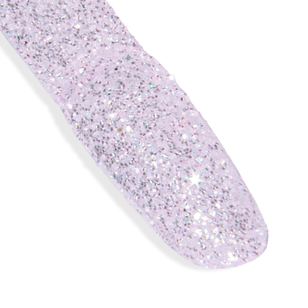 Jemný efektový glitter na nehty - SNOWFLASH č. 1 (třpytivý mrazivý efekt)