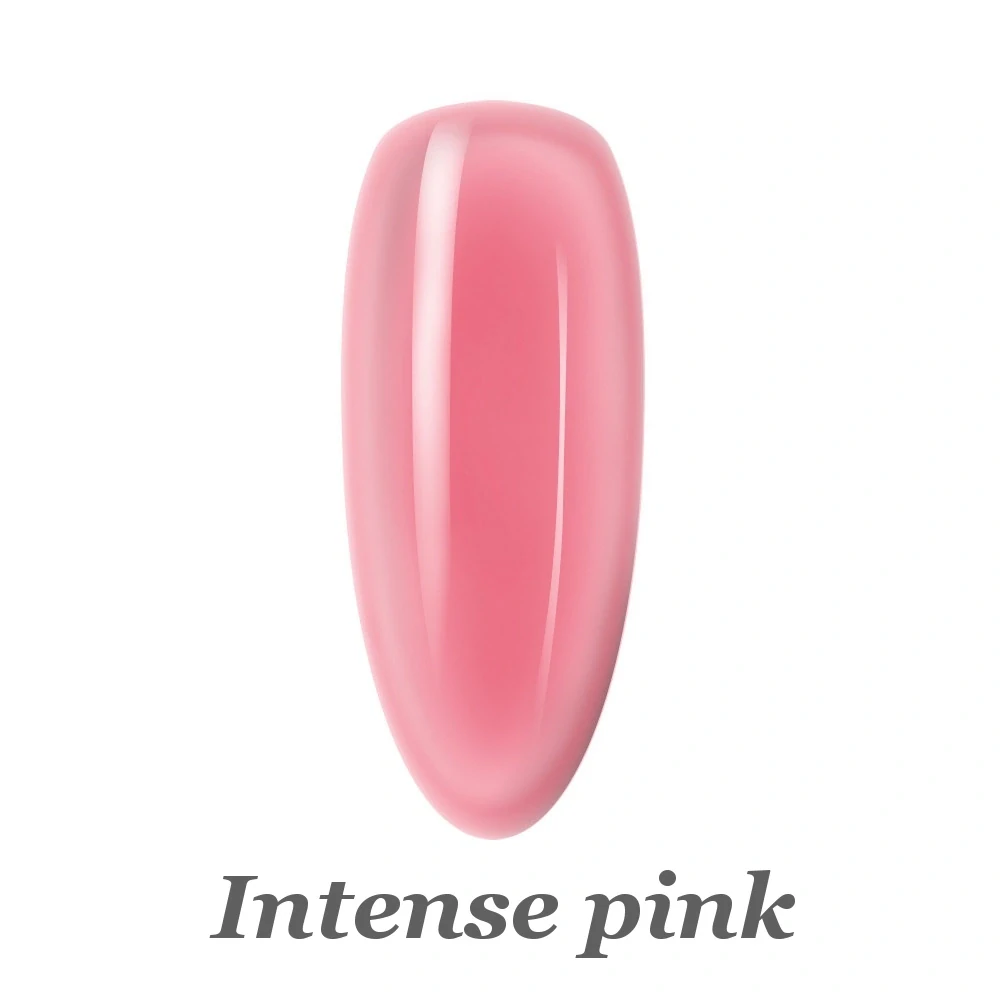 Profesionální akrylový pudr na nehty, 15g - INTENSE PINK (svěží intenzivní růžová)