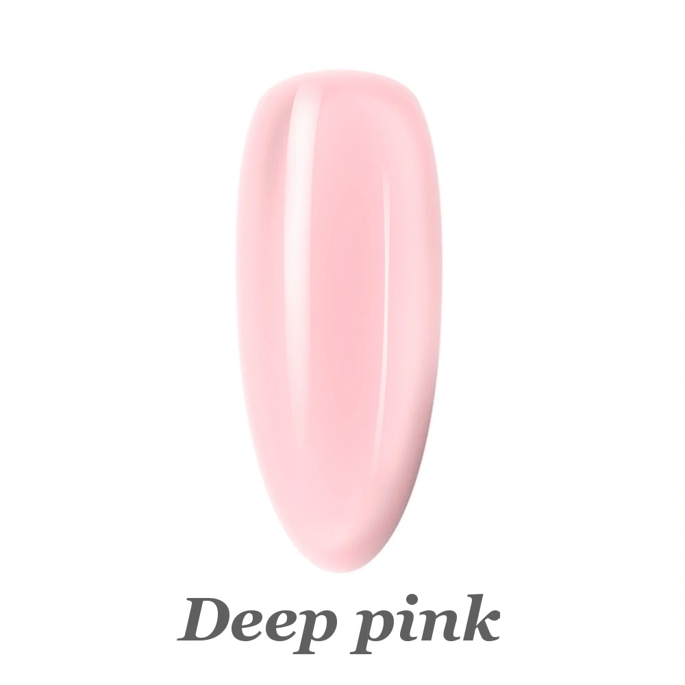 Profesionální akrylový pudr na nehty, 15g - DEEP PINK (sytá růžová pro intenzivní vzhled)