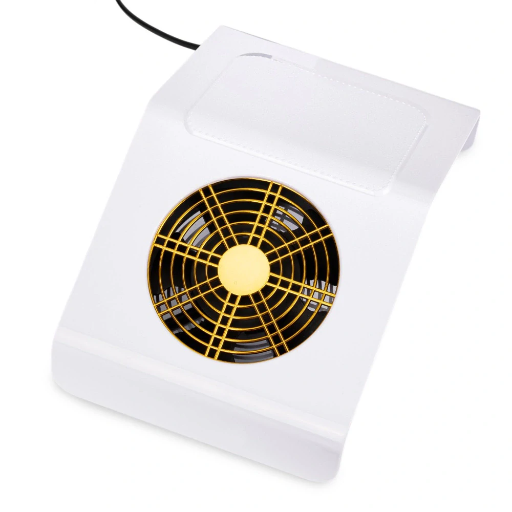 Profesionální odsávačka nehtového prachu 40W – BÍLÁ, 1 ventilátor