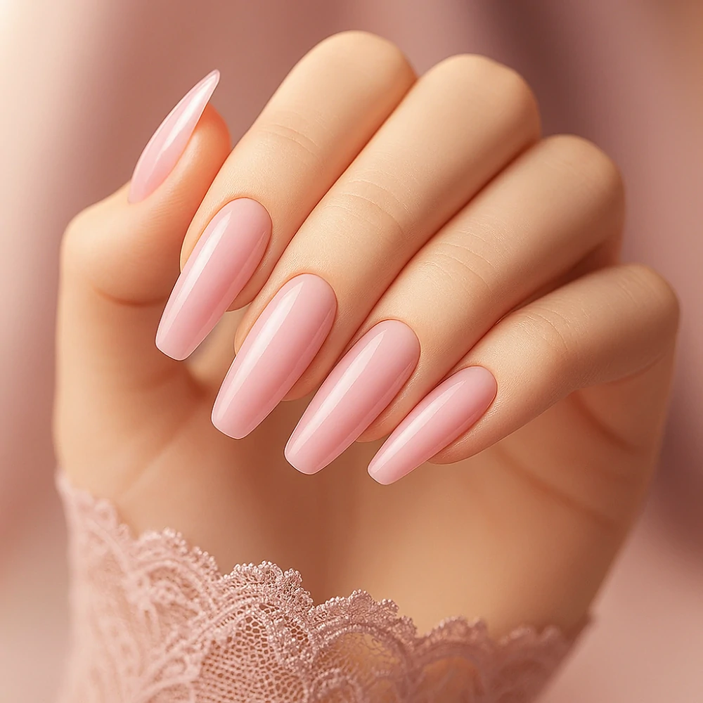 HEMA/DI-HEMA FREE UV/LED polygel v tubě 30 ml - SWEET BLUSH (jemně růžový, mléčný odstín)