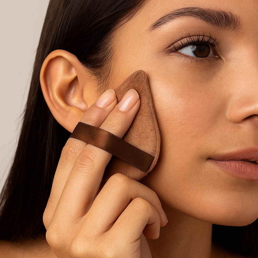 Sada houbiček a aplikátorů na make-up (14 ks)