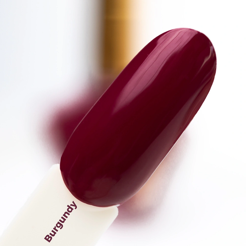Klasický lak na nehty MollyNails 10 ml - vínově červený Burgundy