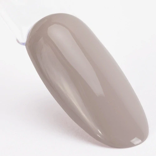 Klasický lak na nehty, 10ml - Molly 205 (nude béžovo-šedý lak na nehty, vysoký lesk, výdrž až 12 dní)