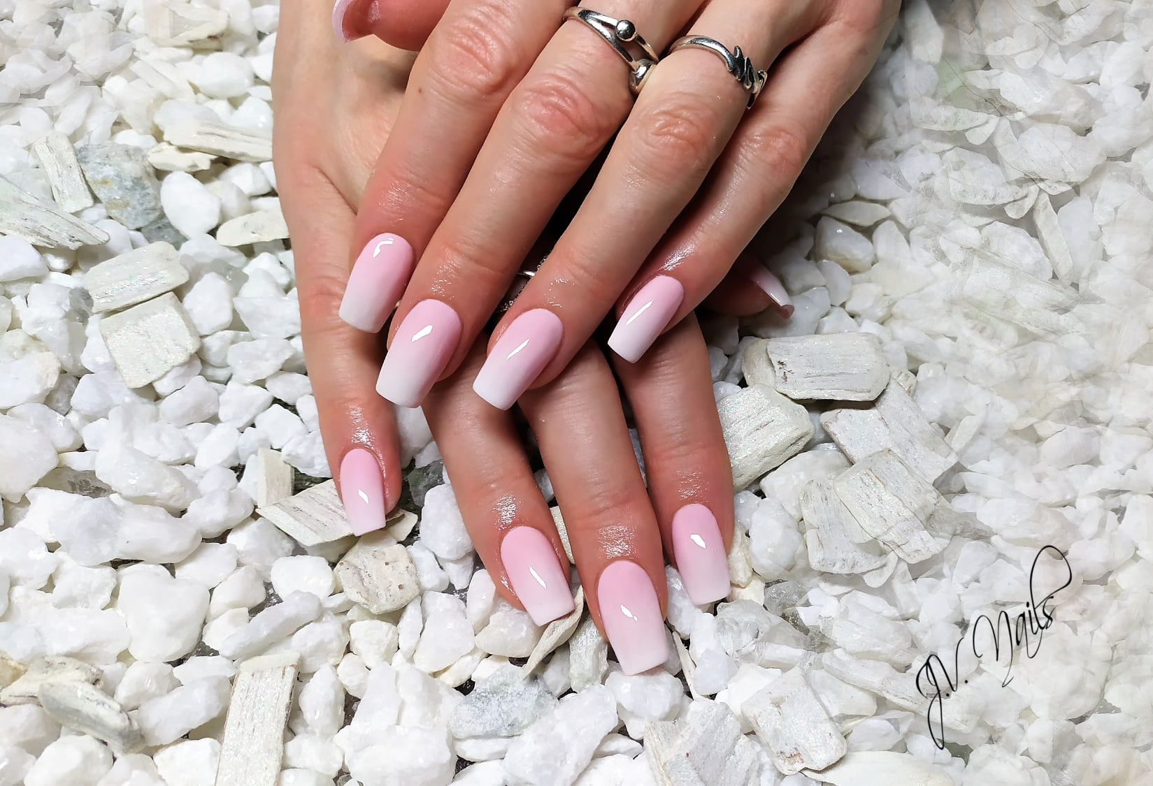 X-NAILS Bílý stavební UV gel Perfect Line, 15 ml - ULTRA WHITE FRENCH