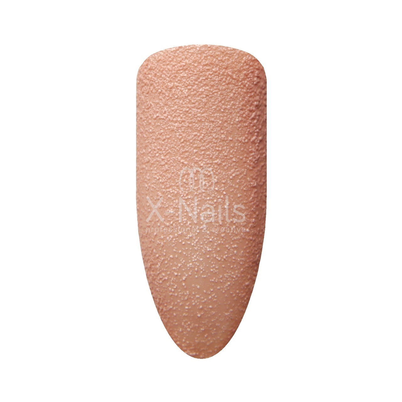 X-NAILS lak na nehty, 15 ml - 3D pískový efekt 114 - Sandy in Nude