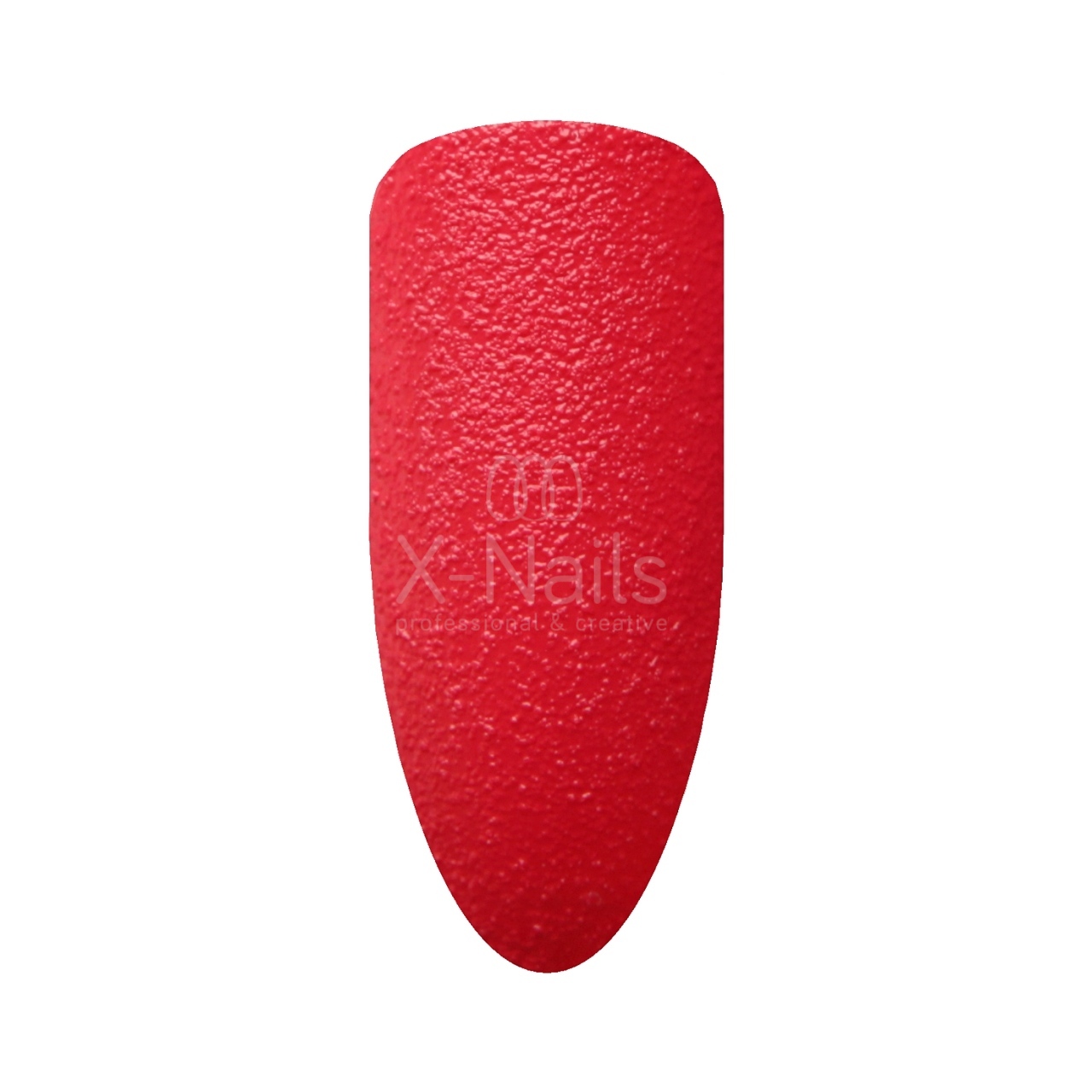 X-NAILS lak na nehty, 15 ml - 3D pískový efekt 116 - Sandy in Red