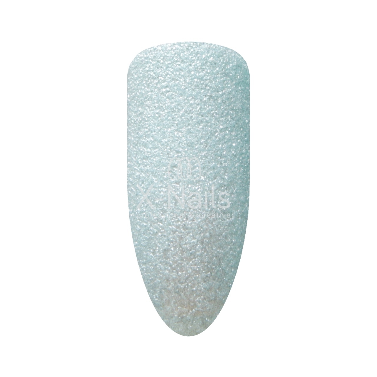 X-NAILS lak na nehty, 15 ml - 3D pískový efekt 117 - Sandy in Light Blue