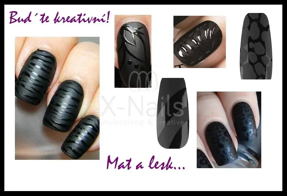 X-NAILS matující UV/LED gel Amazing Line, 5 ml - FINISH MATT