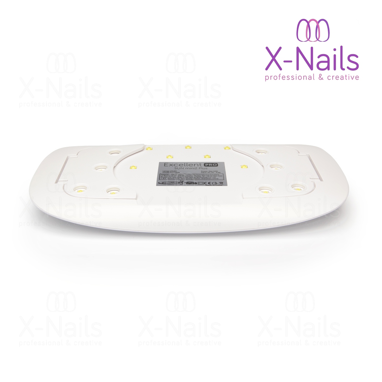X-NAILS duální UV/LED lampa na nehty 24W – SUN PLUS WHITE
