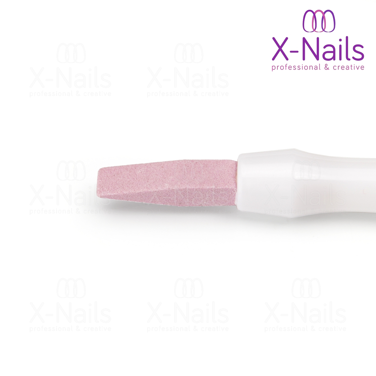 X-NAILS kameninové kopýtko pro odstranění gel laku - RŮŽOVÉ