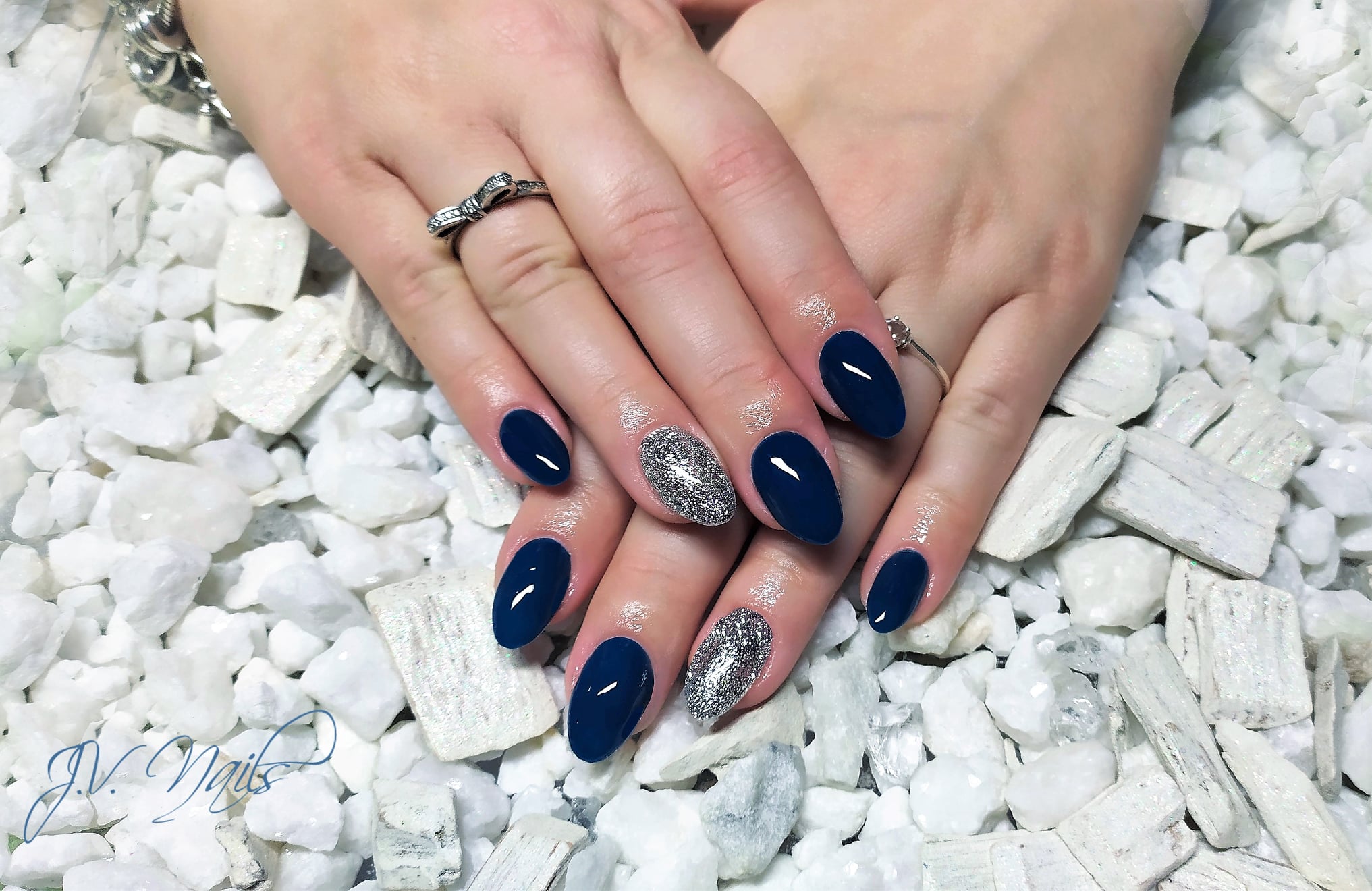 X-NAILS gel lak Amazing Line, 5 ml - ADMIRAL BLUE