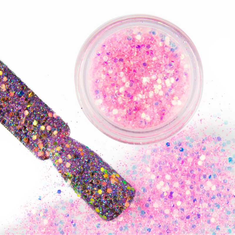 Mini hologramy na nehty – WINK 13 (ultra tenké holografické fólie na nehty, opalizující efekt)