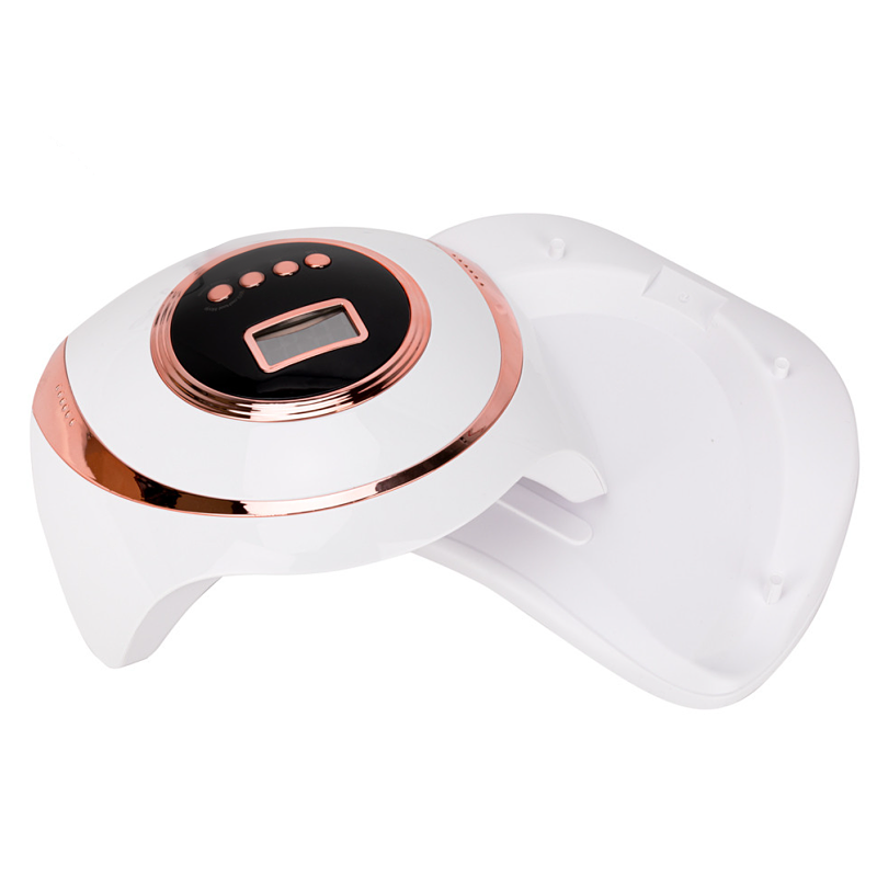 UV/LED lampa na nehty 220 W – Z7 Rose Gold s LCD displejem