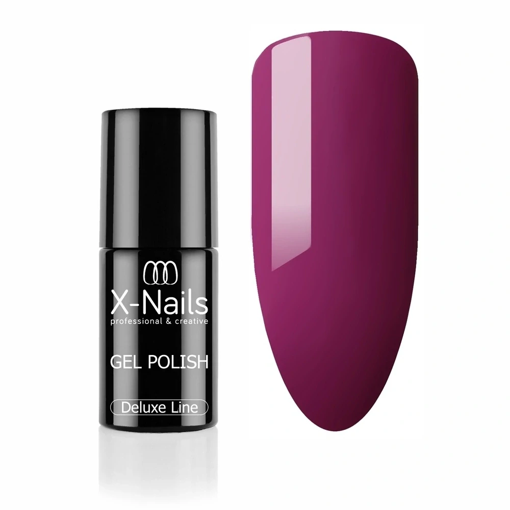 Profesionální gel lak Deluxe line, 5ml – IRIS (kosatcově fialový, perfektně krycí gel lak)